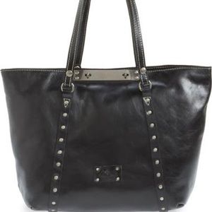 Patricia Nash Distressed Benvenuto Tote Bag Black